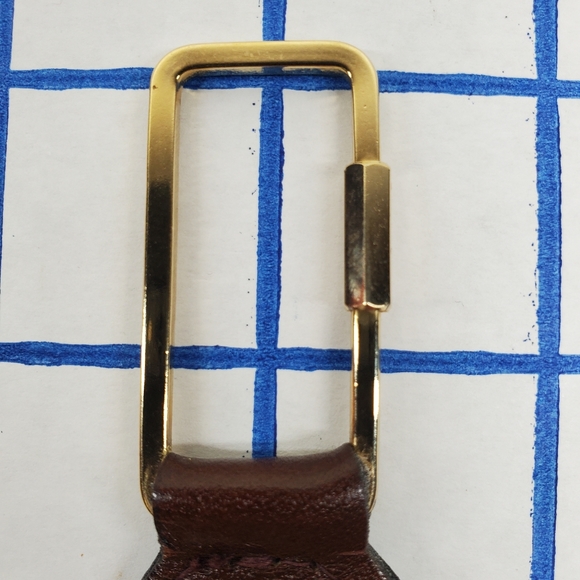 Lacoste Izod Leather Keyring Keychain - Picture 6 of 6